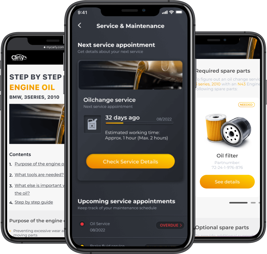 Perform Your Own Car Service Carly Connected Car